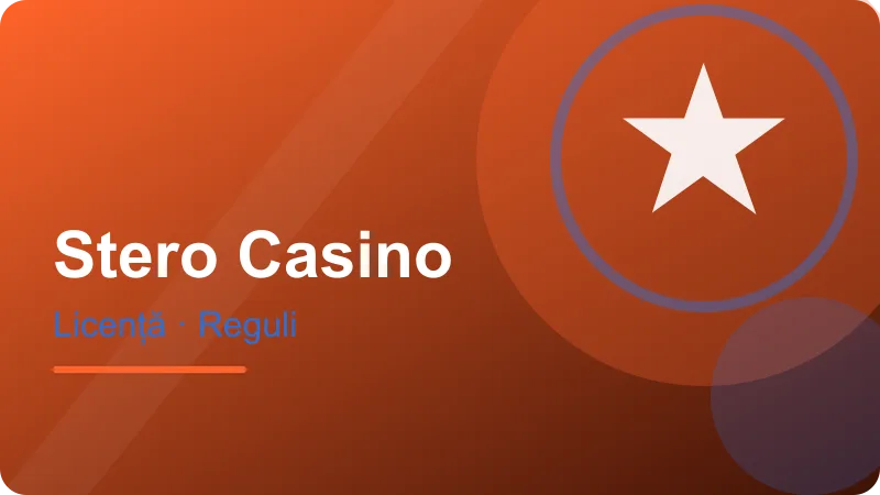 Stero Casino – Limite, pauze și suport Limite, pauze și suport – ilustrație pentru secțiunea Stero Casino